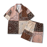 Dark Icon Bandana Shirt and Shorts Set